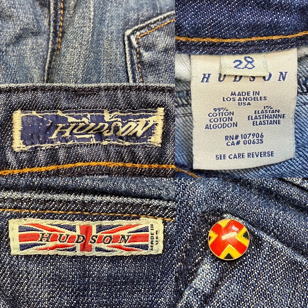 Hudson Jeans Dark Wash Jeans Women size 28 - Picture 10 of 12